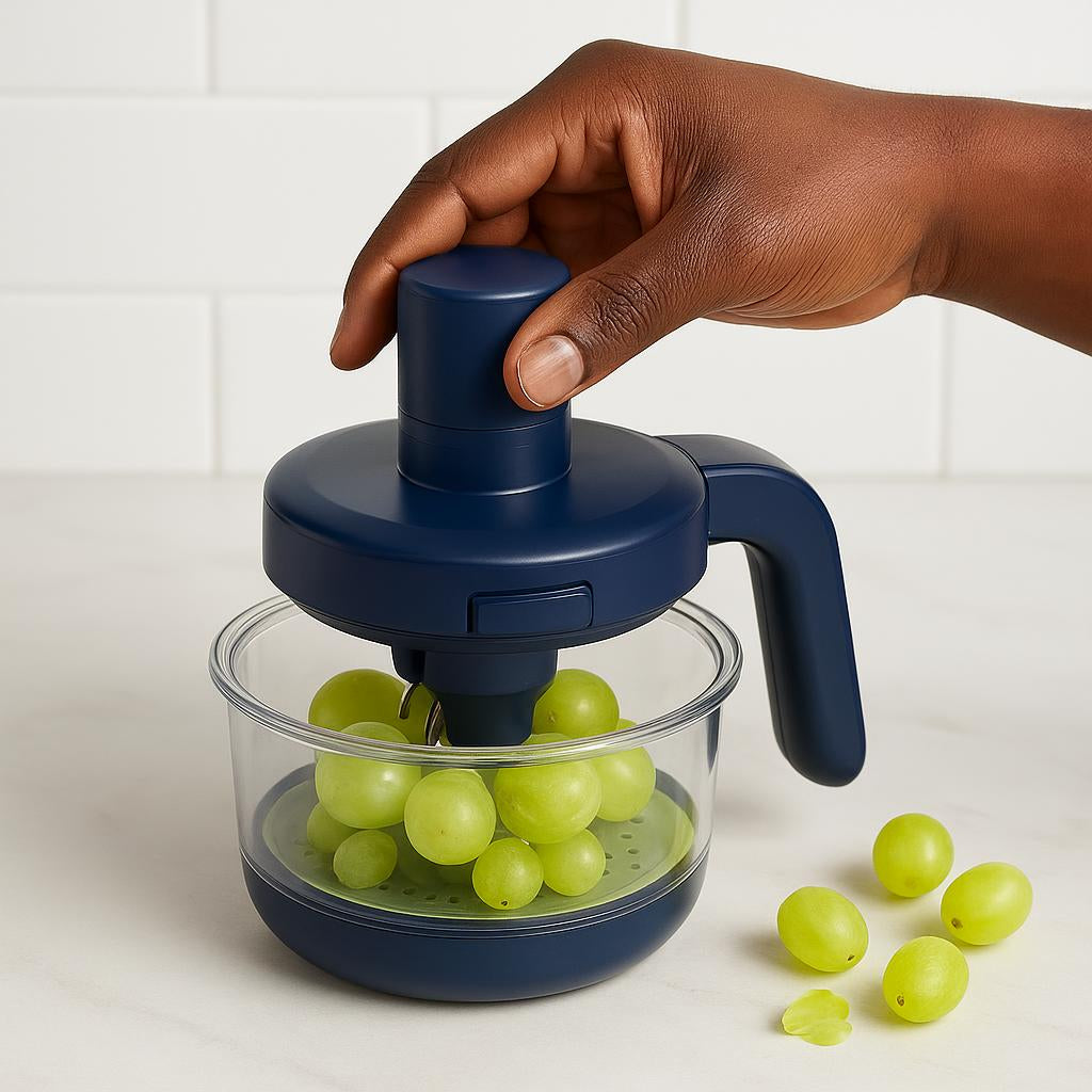 Pèle-fruits électrique rechargeable pour raisins, tomates cerises et ail